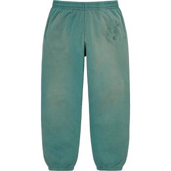 Aqua Supreme Overdyed S Logo Sweatpant Pants | MY404WY