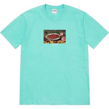 Aqua Supreme Strawberries Tee T Shirts | MY247QZ
