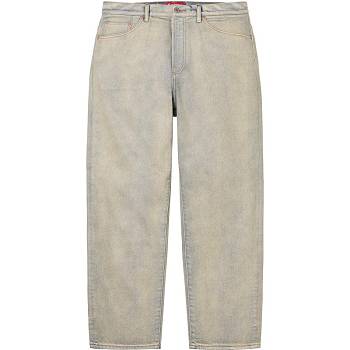 Beige Supreme Baggy Jean Pants | MY424CE