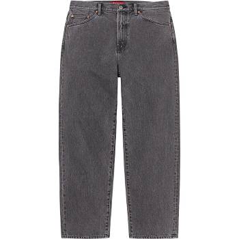 Black Supreme Baggy Jean Pants | MY425VD