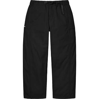 Black Supreme Belted Trail Pant Pants | MY415DN