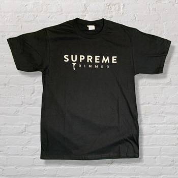 Black Supreme Cotton T Shirts | MY202IS
