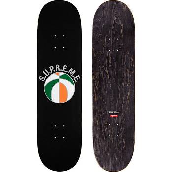 Black Supreme League Skateboard Accessories | MY170WY
