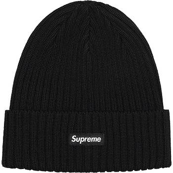 Black Supreme Overdyed Beanie Hats | MY161LH