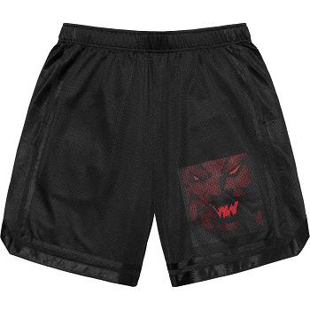 Black Supreme Ronin Mesh Shorts | MY350MA