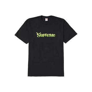 Black Supreme Shrek T Shirts | MY196WY
