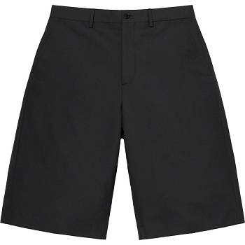 Black Supreme Wool Trouser Shorts | MY354RW