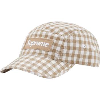 Brown Supreme Gingham Camp Cap Hats | MY117QZ