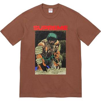 Brown Supreme Ronin Tee T Shirts | MY240ZG