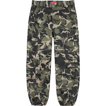 Green / Camo Supreme Cargo Pant Pants | MY395LH