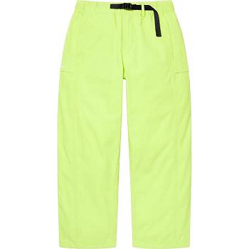 Green Supreme Belted Trail Pant Pants | MY416FM