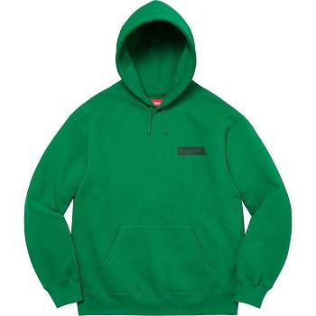 Green Supreme Fiend Hooded Sweatshirts | MY288HK