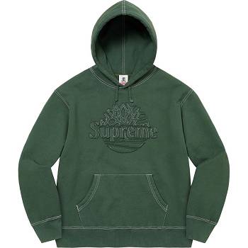 Green Supreme Timberland® Hooded Sweatshirts | MY303TV