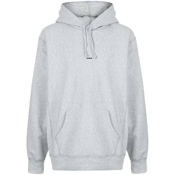 Grey Supreme Gray Micro Logo Hoodie | MY481QZ