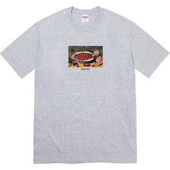 Grey Supreme Strawberries Tee T Shirts | MY249EX