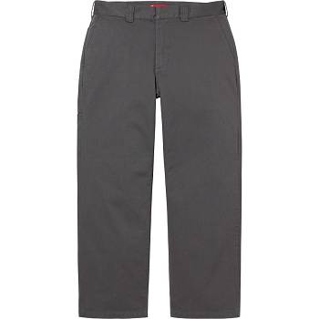 Grey Supreme Work Pant Pants | MY419JJ