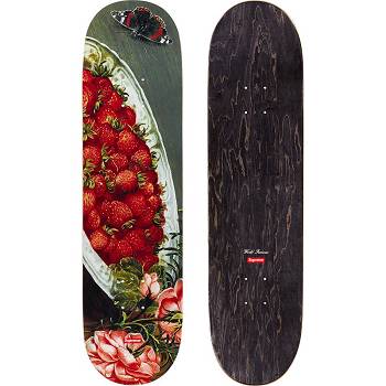 Multicolor Supreme Strawberries Skateboard Accessories | MY172RW