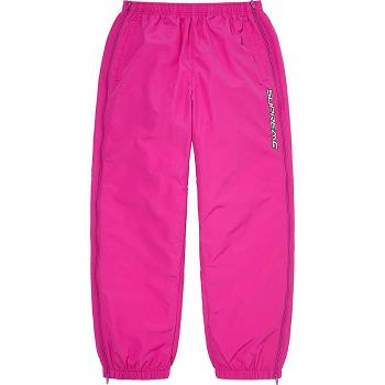 Pink Supreme Full Zip Baggy Warm Up Pant Pants | MY431EX