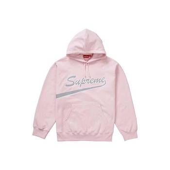 Pink Supreme Tail Hooded Sweatshirts | MY258SO