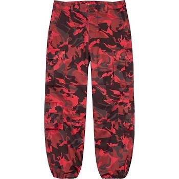 Red / Camo Supreme Cargo Pant Pants | MY394KI
