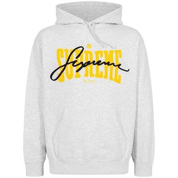 White Supreme Embroide Chenille Hoodie | MY484RW