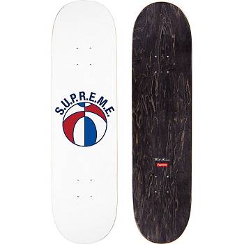 White Supreme League Skateboard Accessories | MY171EX