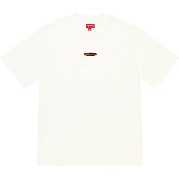 White Supreme Oval Logo S/S Top Sweaters | MY339GL