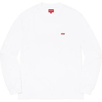 White Supreme Small Box L/S Tee Sweaters | MY347VD