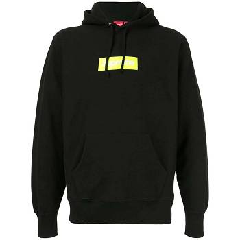 Yellow Supreme Box Logo Sweatshirts | MY271NB